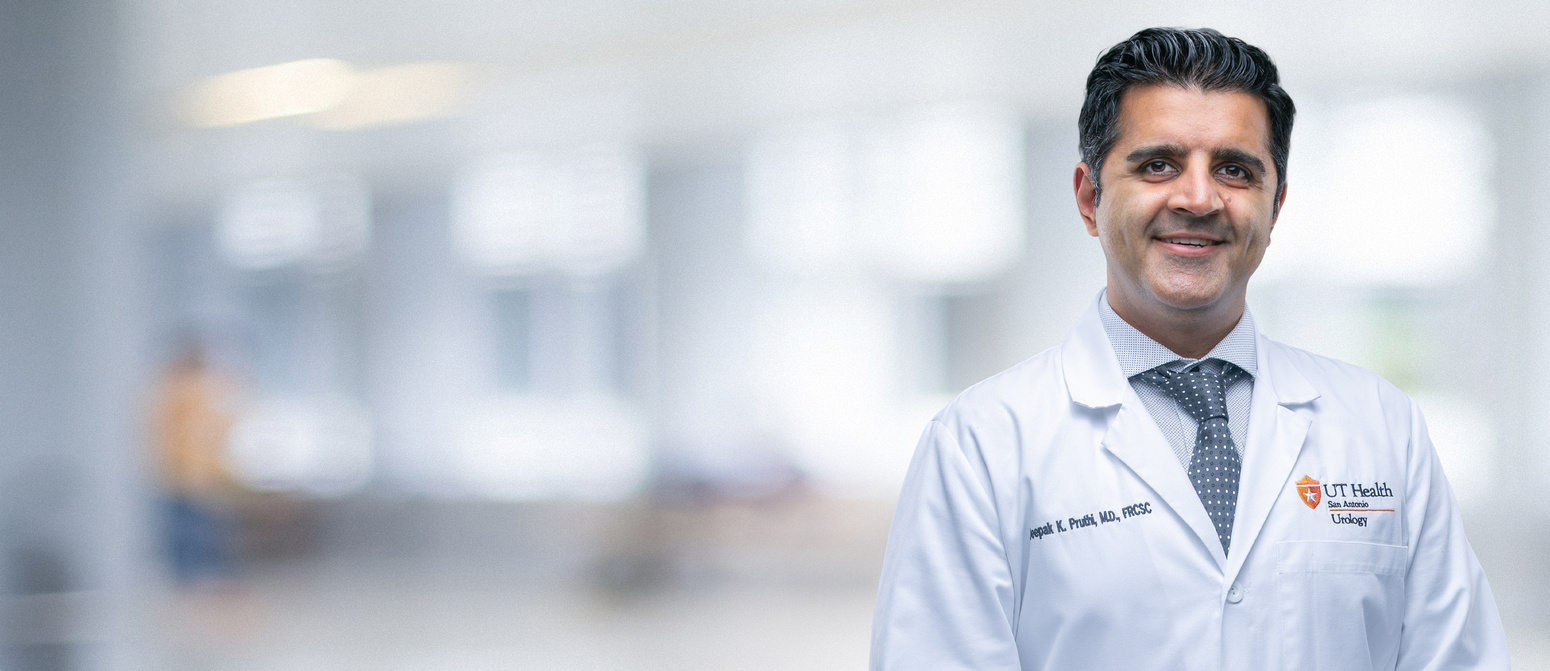 Deepak Pruthi M.D. headshot.