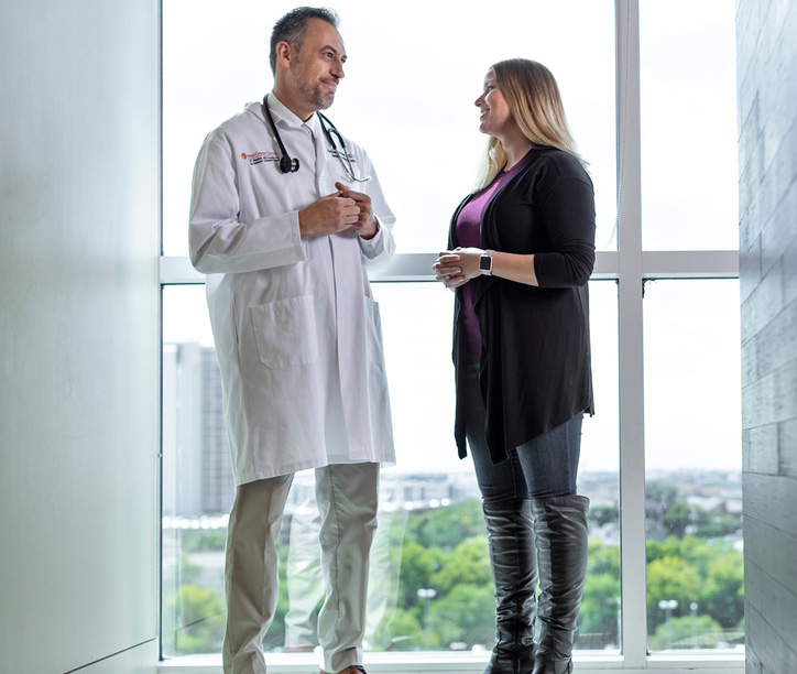 Dr. Brenner and Patient