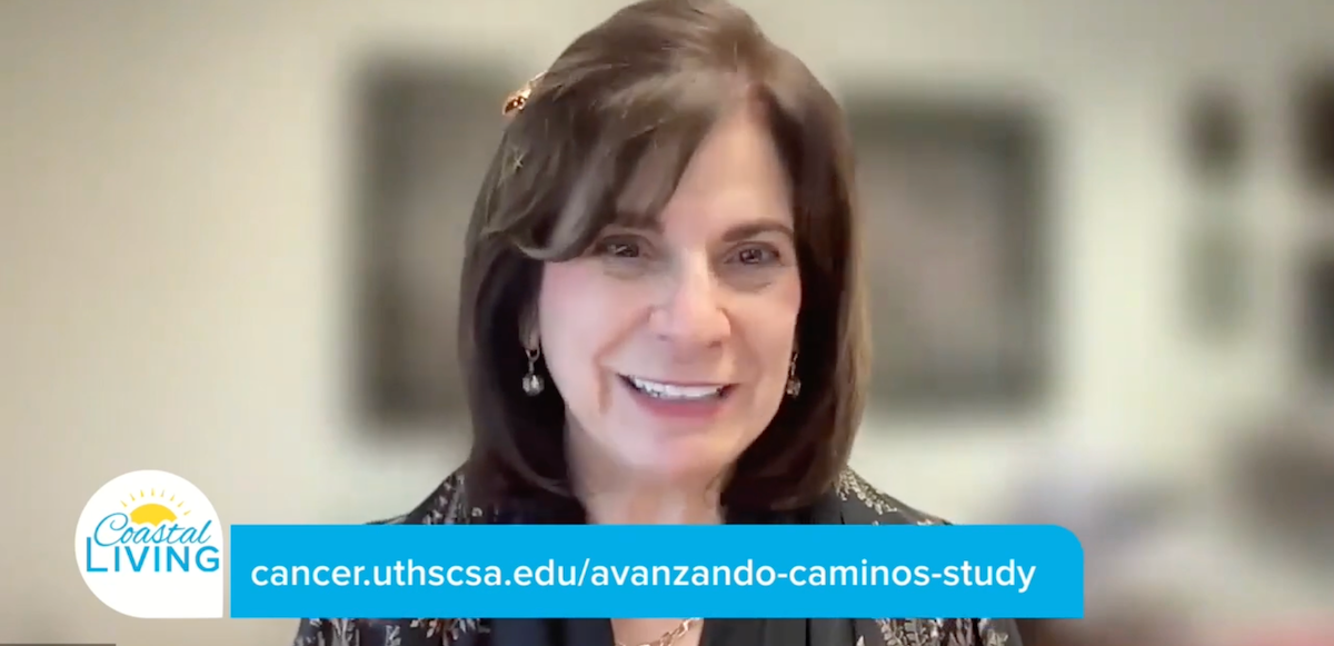Amelie Ramirez featured on Coastal Living TV discussing the Avanzando Caminos Study at UT Health San Antonio