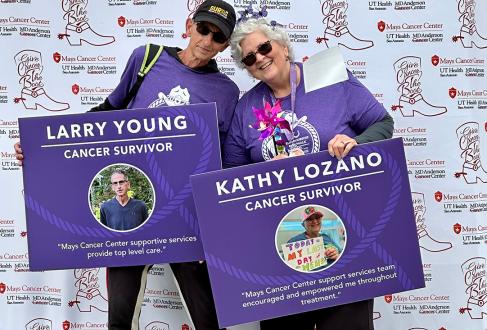 Kathy Lozano and Larry Young